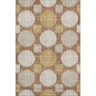 Piper Looms Mayfield Geometric AMF900 Paprika Machine Washable Area Rug main image