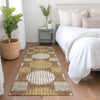 Piper Looms Mayfield Geometric AMF900 Paprika Machine Washable Area Rug Runner Lifestyle Image Feature