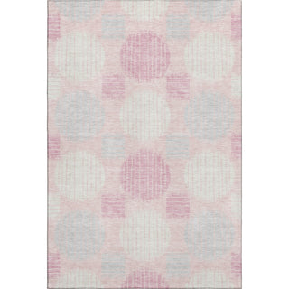 Piper Looms Mayfield Geometric AMF900 Pink Machine Washable Area Rug main image