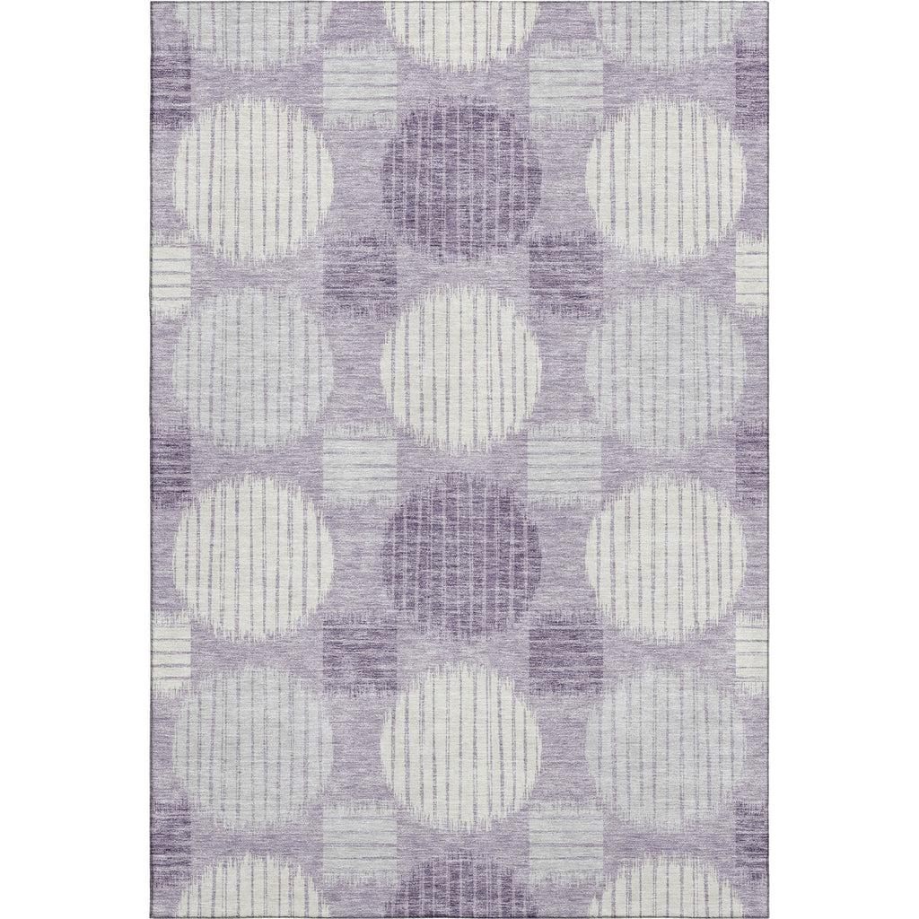 Piper Looms Mayfield Geometric AMF900 Purple Machine Washable Area Rug main image