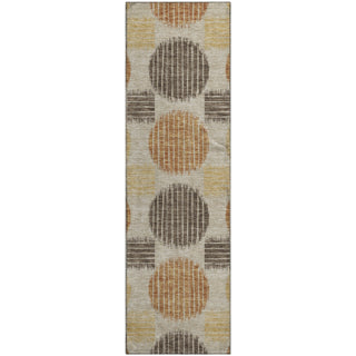 Piper Looms Mayfield Geometric AMF900 Tan Machine Washable Area Rug Runner Main Image