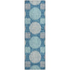Piper Looms Mayfield Geometric AMF900 Teal Machine Washable Area Rug Runner Main Image