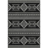 Piper Looms Mayfield Southwest AMF901 Black Machine Washable Area Rug main image