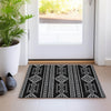 Piper Looms Mayfield Southwest AMF901 Black Machine Washable Area Rug Scatter Lifestyle Image Feature