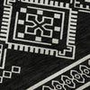 Piper Looms Mayfield Southwest AMF901 Black Machine Washable Area Rug Swatch Image