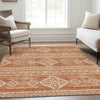 Piper Looms Mayfield Southwest AMF901 Copper Machine Washable Area Rug Lifestyle Image Feature