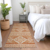 Piper Looms Mayfield Southwest AMF901 Copper Machine Washable Area Rug Runner Lifestyle Image Feature