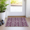 Piper Looms Mayfield Southwest AMF901 Eggplant Machine Washable Area Rug Scatter Lifestyle Image Feature