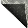 Piper Looms Mayfield Southwest AMF901 Gray Machine Washable Area Rug Backing Image