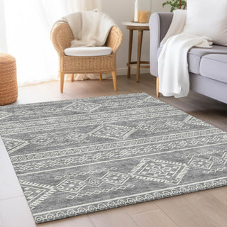 Piper Looms Mayfield Southwest AMF901 Gray Machine Washable Area Rug Lifestyle Image Feature