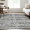 Piper Looms Mayfield Southwest AMF901 Gray Machine Washable Area Rug Lifestyle Image Feature