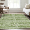 Piper Looms Mayfield Southwest AMF901 Green Machine Washable Area Rug Lifestyle Image Feature