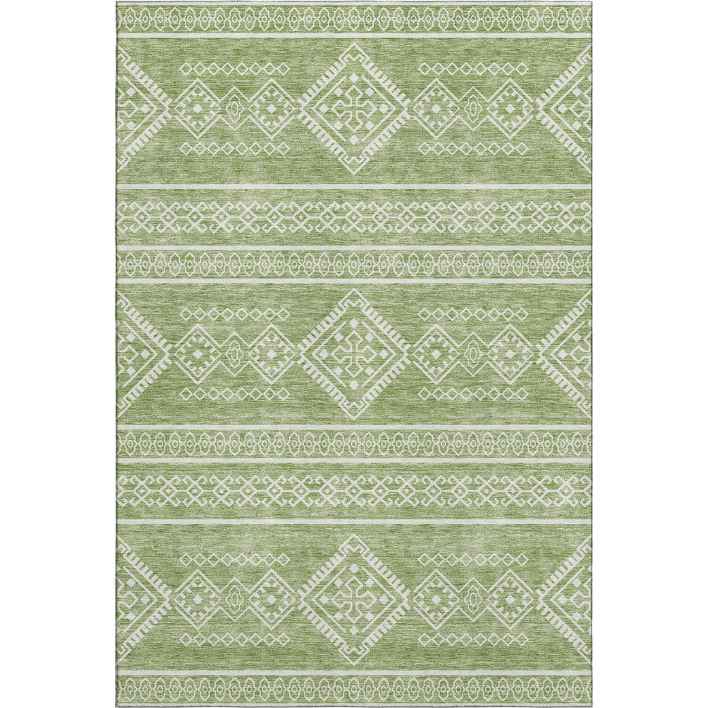 Piper Looms Mayfield Southwest AMF901 Green Machine Washable Area Rug main image