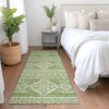 Piper Looms Mayfield Southwest AMF901 Green Machine Washable Area Rug Runner Lifestyle Image Feature