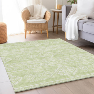 Piper Looms Mayfield Southwest AMF901 Mint Machine Washable Area Rug Lifestyle Image Feature