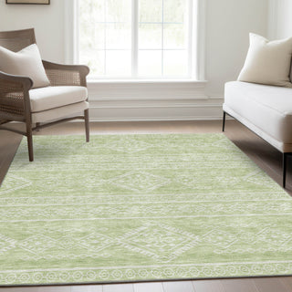 Piper Looms Mayfield Southwest AMF901 Mint Machine Washable Area Rug Lifestyle Image Feature