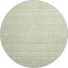Piper Looms Mayfield Southwest AMF901 Mint Machine Washable Area Rug Round Main Image