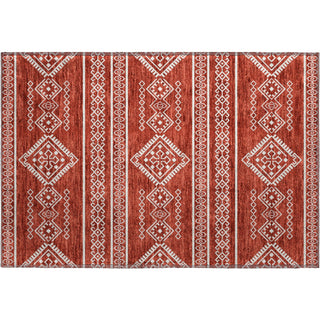 Piper Looms Mayfield Southwest AMF901 Red Machine Washable Area Rug Scatter Main Image