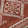 Piper Looms Mayfield Southwest AMF901 Red Machine Washable Area Rug Swatch Image
