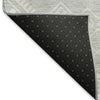 Piper Looms Mayfield Southwest AMF901 Silver Machine Washable Area Rug Backing Image