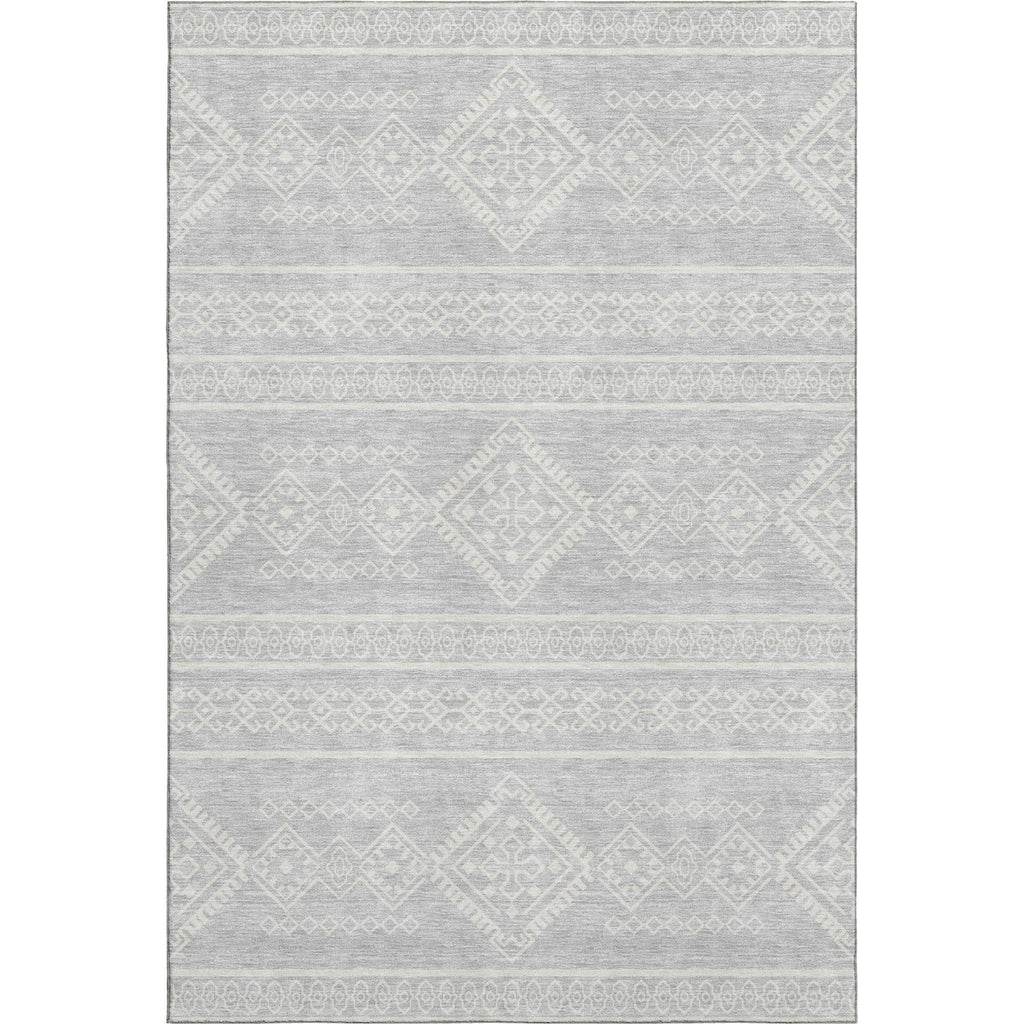 Piper Looms Mayfield Southwest AMF901 Silver Machine Washable Area Rug main image