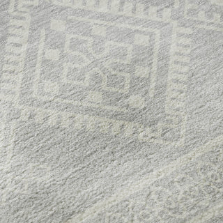 Piper Looms Mayfield Southwest AMF901 Silver Machine Washable Area Rug Swatch Image