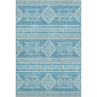 Piper Looms Mayfield Southwest AMF901 Teal Machine Washable Area Rug main image