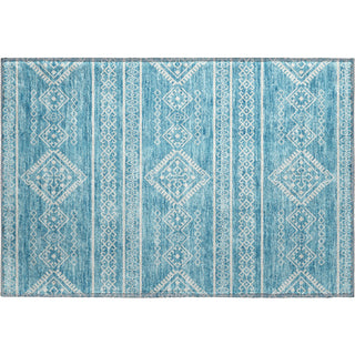 Piper Looms Mayfield Southwest AMF901 Teal Machine Washable Area Rug Scatter Main Image