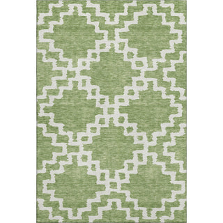 Piper Looms Mayfield Diamonds AMF902 Aloe Machine Washable Area Rug main image