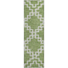 Piper Looms Mayfield Diamonds AMF902 Aloe Machine Washable Area Rug Runner Main Image
