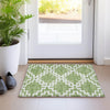 Piper Looms Mayfield Diamonds AMF902 Aloe Machine Washable Area Rug Scatter Lifestyle Image Feature