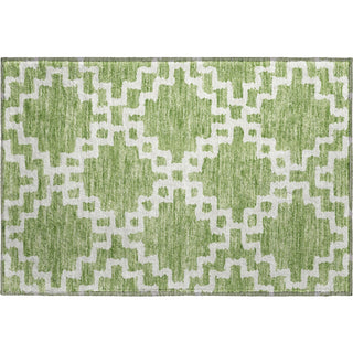 Piper Looms Mayfield Diamonds AMF902 Aloe Machine Washable Area Rug Scatter Main Image