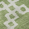 Piper Looms Mayfield Diamonds AMF902 Aloe Machine Washable Area Rug Swatch Image
