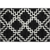 Piper Looms Mayfield Diamonds AMF902 Black Machine Washable Area Rug Scatter Main Image