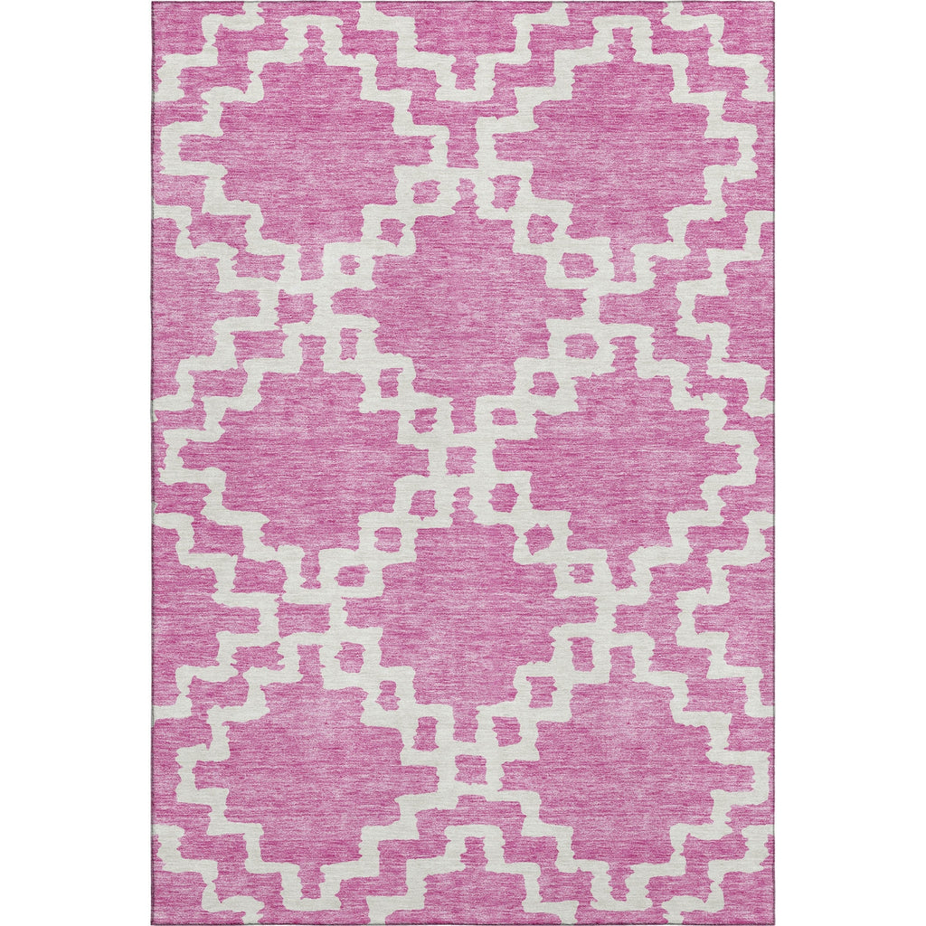 Piper Looms Mayfield Diamonds AMF902 Blush Machine Washable Area Rug main image