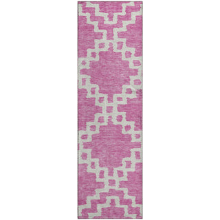 Piper Looms Mayfield Diamonds AMF902 Blush Machine Washable Area Rug Runner Main Image