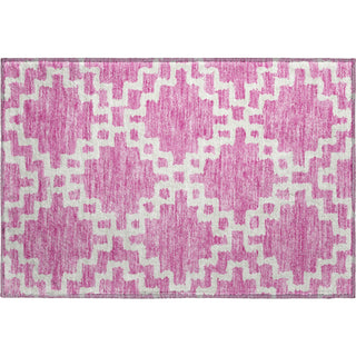 Piper Looms Mayfield Diamonds AMF902 Blush Machine Washable Area Rug Scatter Main Image