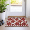 Piper Looms Mayfield Diamonds AMF902 Brick Machine Washable Area Rug Scatter Lifestyle Image Feature