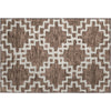 Piper Looms Mayfield Diamonds AMF902 Brown Machine Washable Area Rug Scatter Main Image