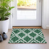 Piper Looms Mayfield Diamonds AMF902 Emerald Machine Washable Area Rug Scatter Lifestyle Image Feature