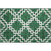 Piper Looms Mayfield Diamonds AMF902 Emerald Machine Washable Area Rug Scatter Main Image