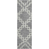 Piper Looms Mayfield Diamonds AMF902 Gray Machine Washable Area Rug Runner Main Image