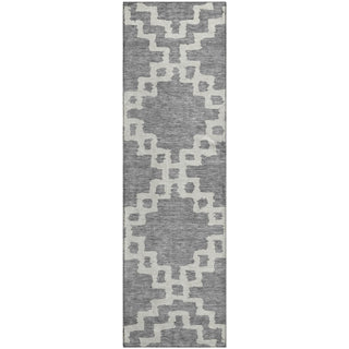Piper Looms Mayfield Diamonds AMF902 Gray Machine Washable Area Rug Runner Main Image