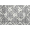 Piper Looms Mayfield Diamonds AMF902 Gray Machine Washable Area Rug Scatter Main Image