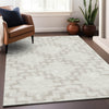 Piper Looms Mayfield Diamonds AMF902 Ivory Machine Washable Area Rug Lifestyle Image Feature
