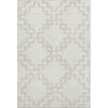 Piper Looms Mayfield Diamonds AMF902 Ivory Machine Washable Area Rug main image