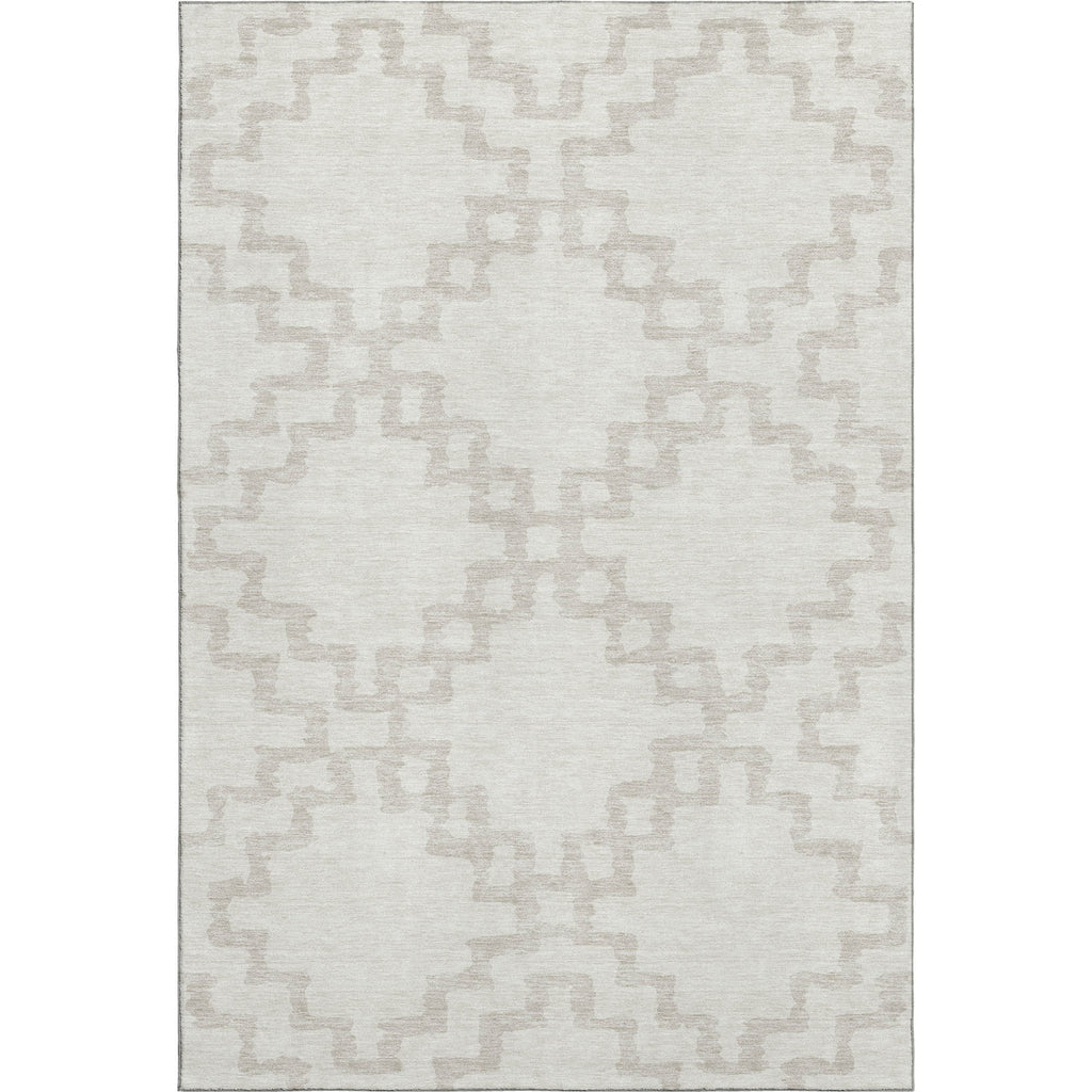 Piper Looms Mayfield Diamonds AMF902 Ivory Machine Washable Area Rug main image