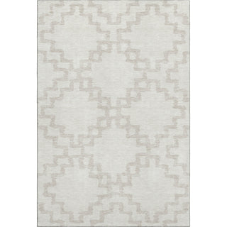 Piper Looms Mayfield Diamonds AMF902 Ivory Machine Washable Area Rug main image