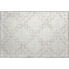 Piper Looms Mayfield Diamonds AMF902 Ivory Machine Washable Area Rug Scatter Main Image