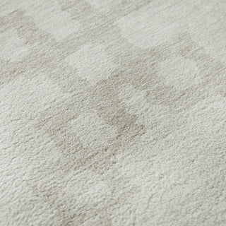 Piper Looms Mayfield Diamonds AMF902 Ivory Machine Washable Area Rug Swatch Image